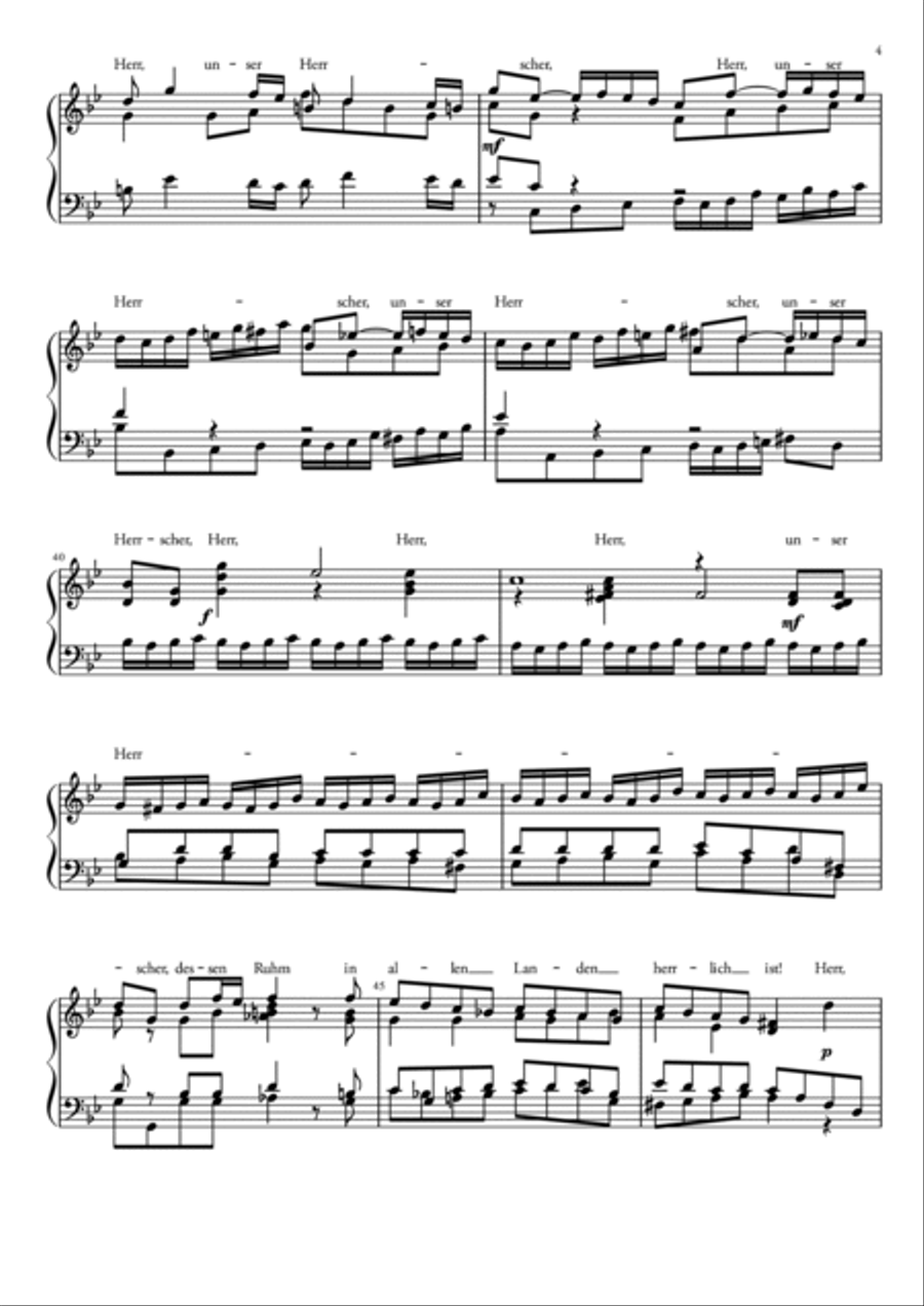 J.S.Bach: St John Passion BWV 245 - Complete Piano Version J.S.Bach: St John Passion BWV 245 - Complete Piano Version Piano Solo scores gallery preview page 5