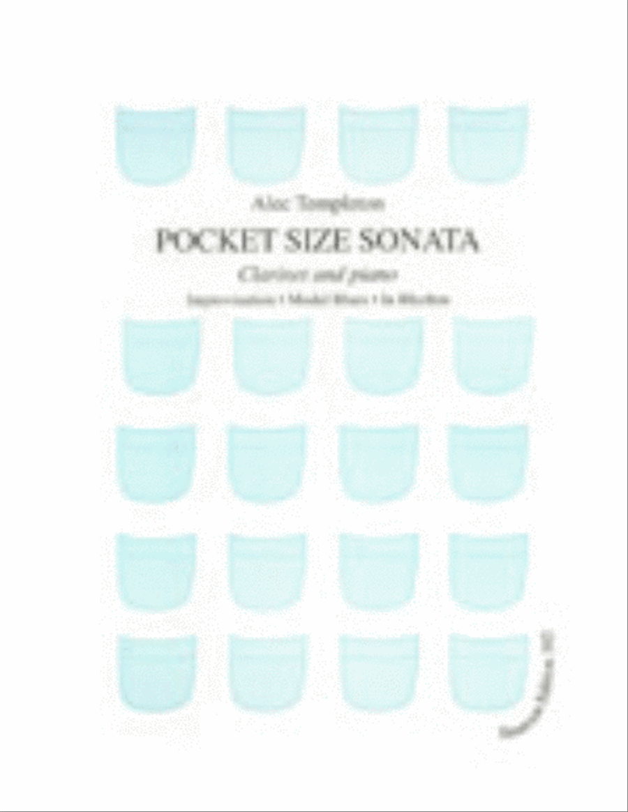 Pocket Size Sonata (No. 1) Chamber Music scores gallery preview page 1
