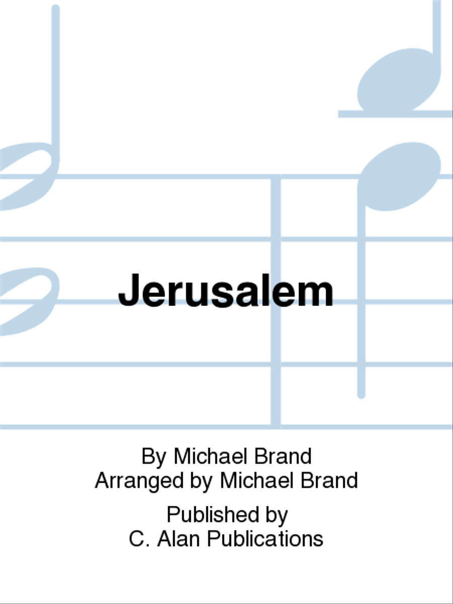 Jerusalem Concert Band scores gallery preview page 1