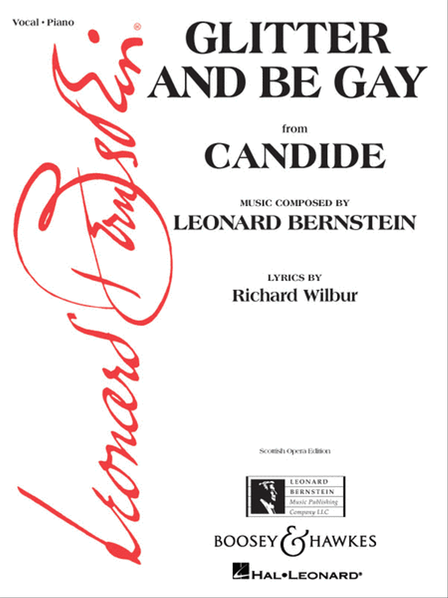Glitter and Be Gay (from Candide) Voice scores gallery preview page 1