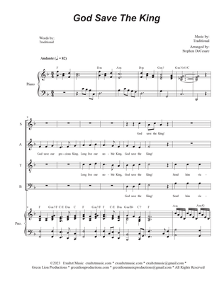 Book cover for God Save The King (SATB)