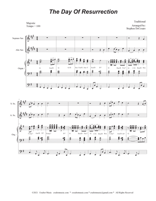 The Day Of Resurrection (Duet for Soprano and Alto Saxophone - Organ accompaniment)