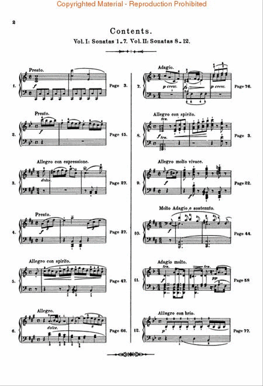 12 Sonatas – Book 2 12 Sonatas – Book 2 Piano Solo scores gallery preview page 2