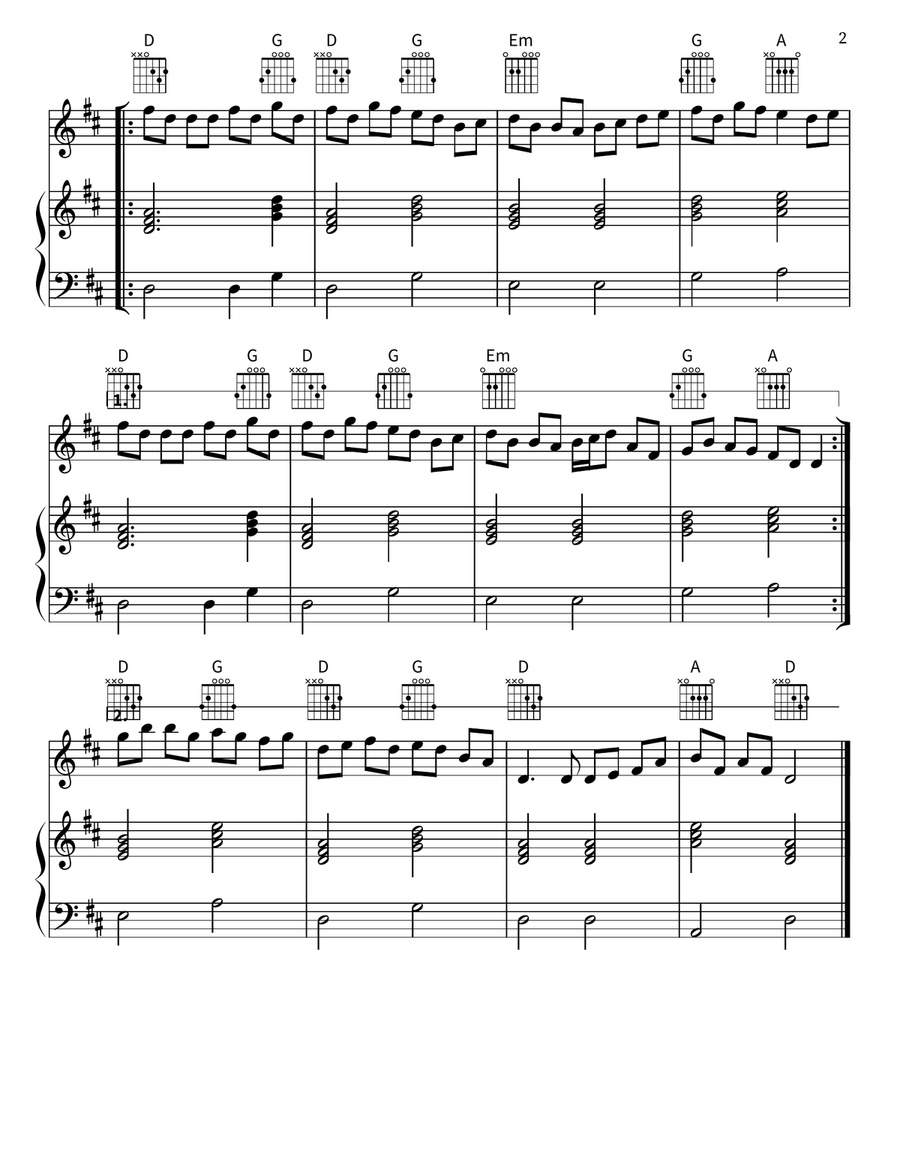 Farrell O'Gara's Violin Solo scores gallery preview page 2