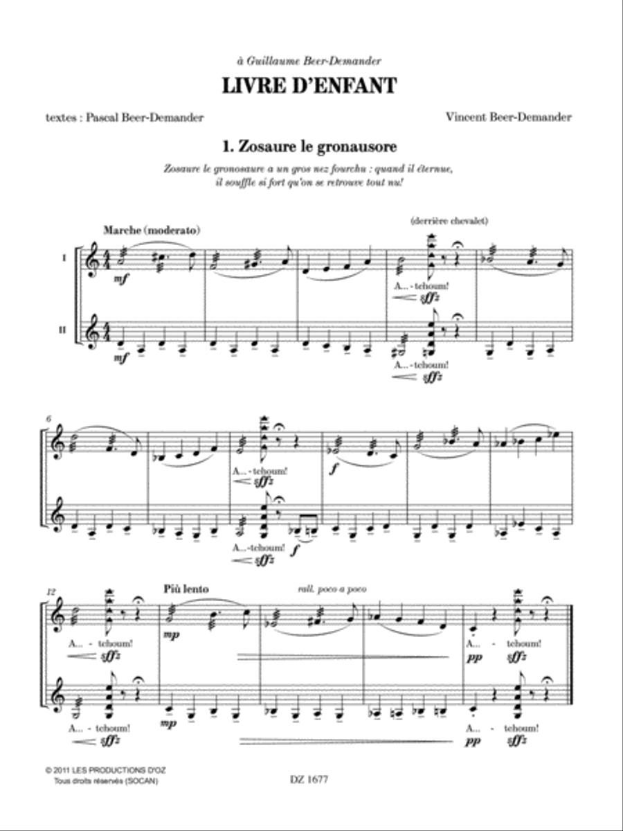 Livre d’enfant Livre d’enfant Mandolin scores gallery preview page 3