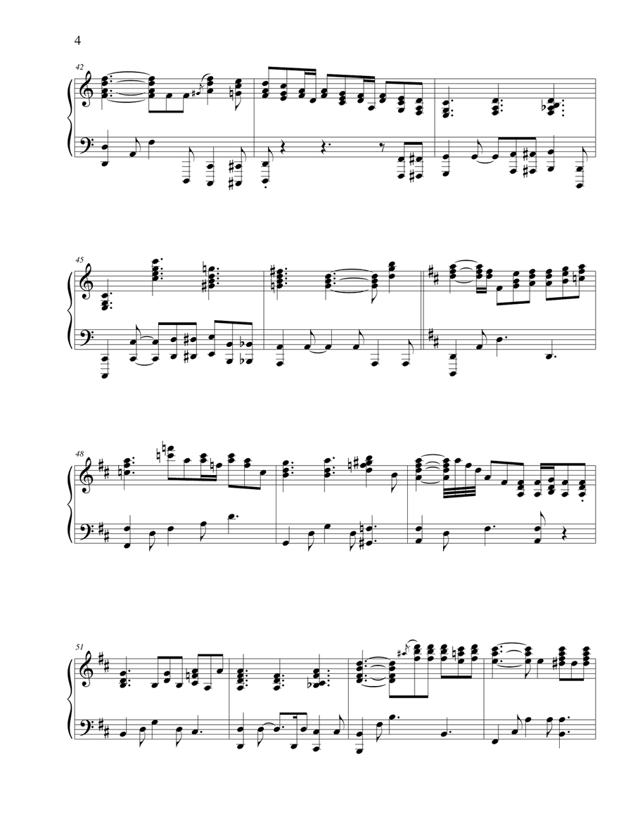 Blessed Assurance Blessed Assurance Piano Solo scores gallery preview page 5