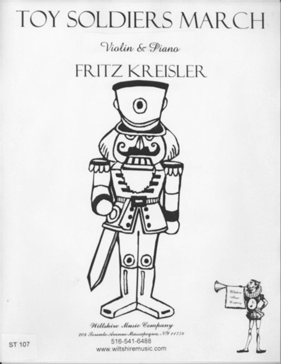 Toy Soldiers March Violin Solo scores gallery preview page 1