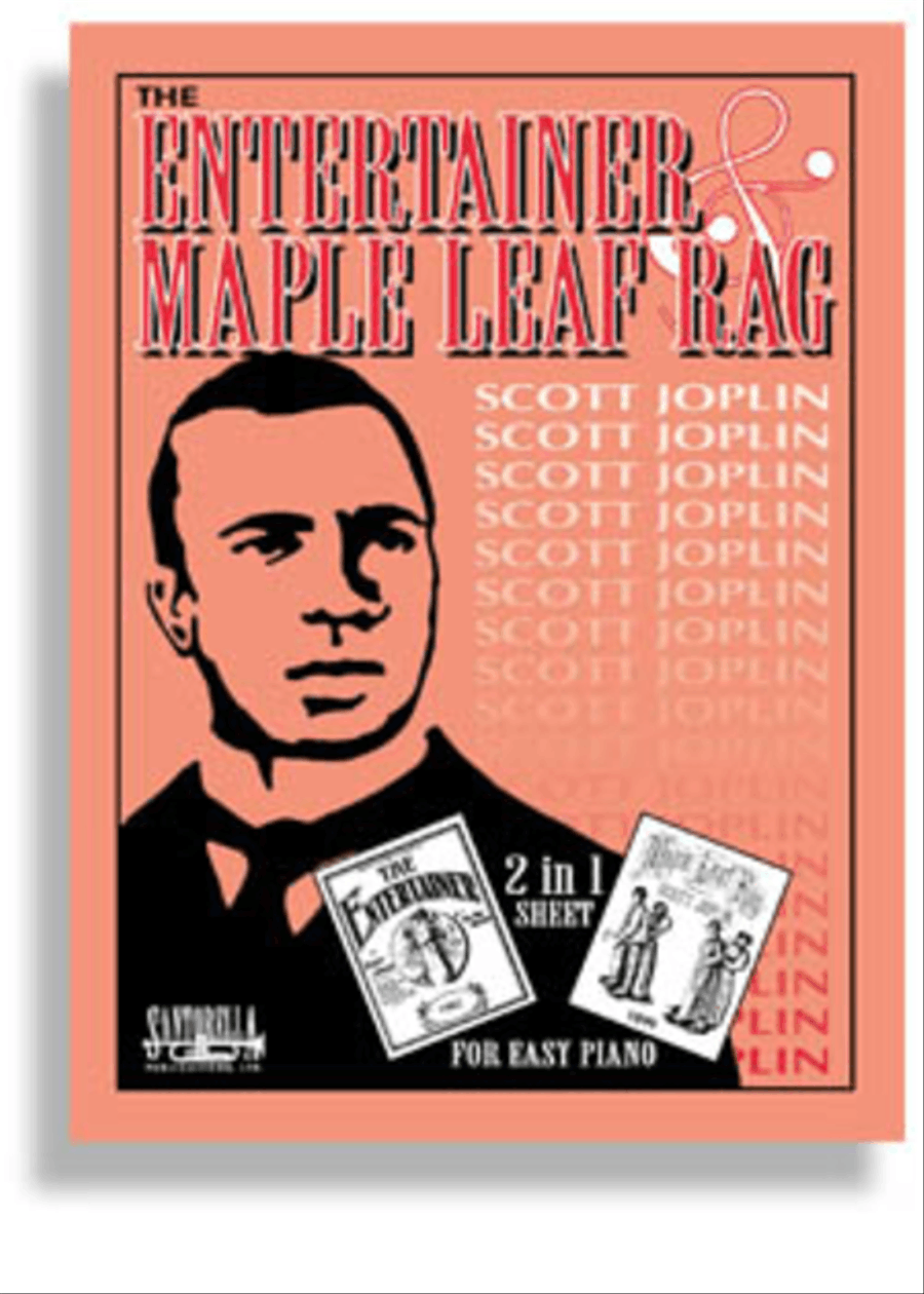 Entertainer and Maple Leaf * 2 in 1 * Easy Piano Solo Easy Piano scores gallery preview page 1