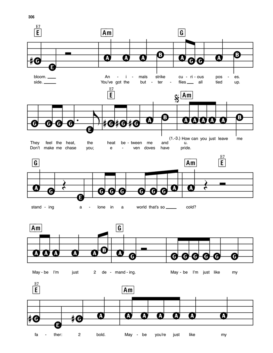 When Doves Cry When Doves Cry Electronic Keyboard scores gallery preview page 2