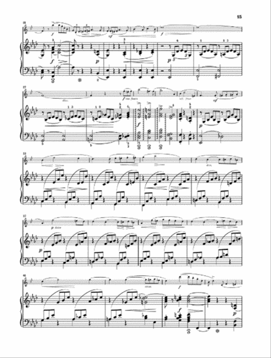 Fantasy Pieces Op. 43 Clarinet Solo scores gallery preview page 5