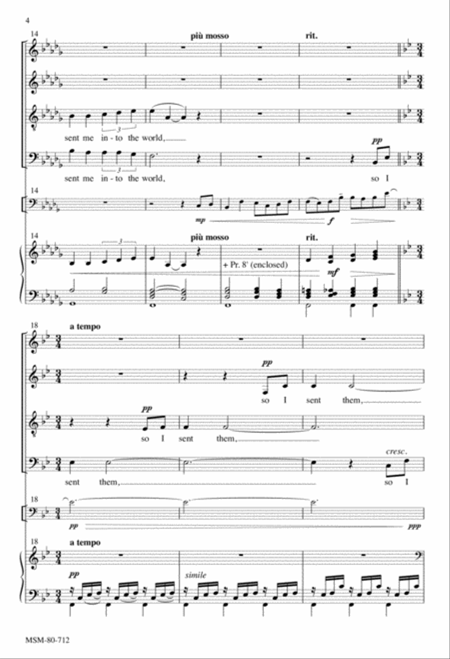 So I Sent Them So I Sent Them 4-Part scores gallery preview page 4