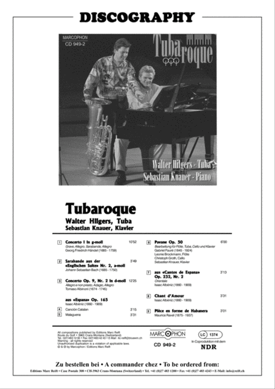 Piece en forme de Habanera Bass Trombone scores gallery preview page 3