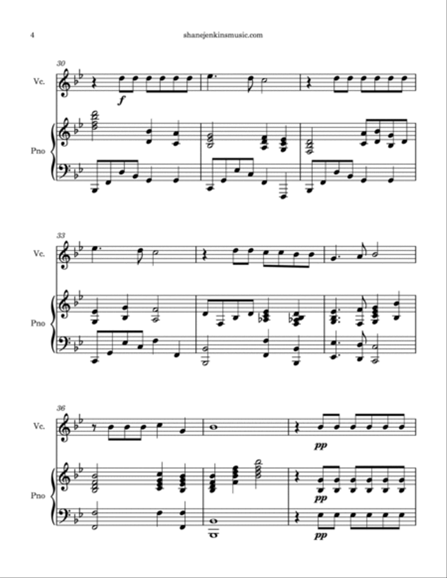 He's Everything To Me He's Everything To Me Piano scores gallery preview page 4