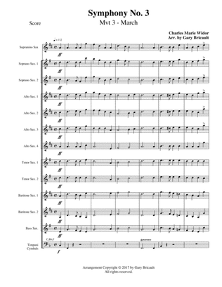 Mvt 3 - March from Organ Symphony No. 3