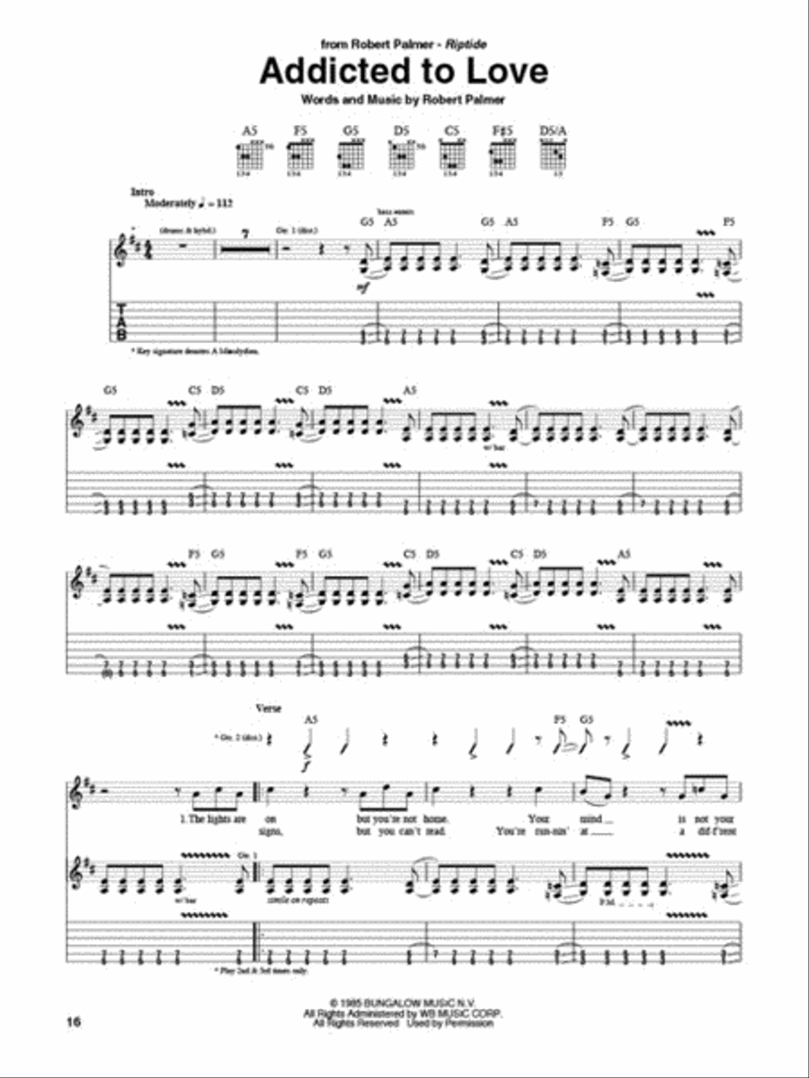 25 Top Classic Rock Songs – Tab. Tone. Technique. Electric Guitar scores gallery preview page 4