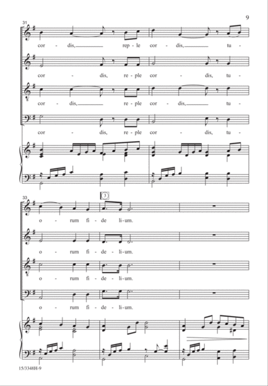 O Lux Beatissima O Lux Beatissima 4-Part scores gallery preview page 8