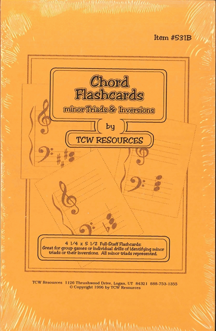 Minor Chord Flashcards Piano Method scores gallery preview page 1