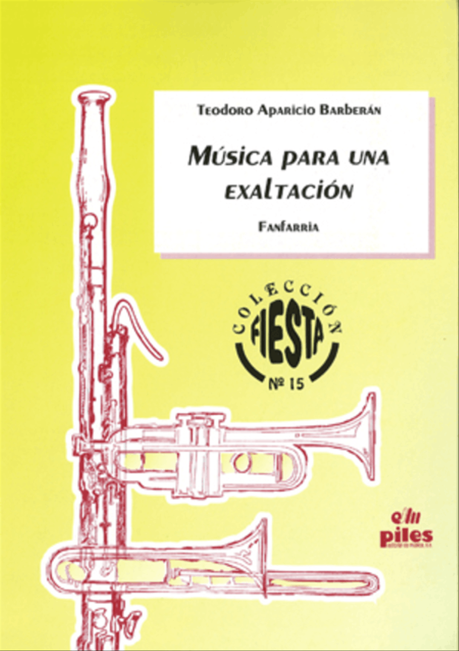 Musica para una Exaltacion (Fanfarria) Concert Band scores gallery preview page 1