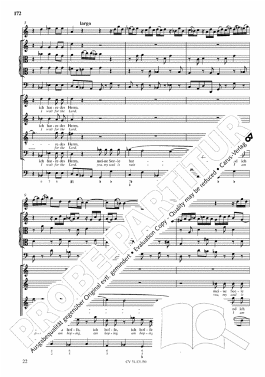 The Complete Sacred Vocal Works (Das geistliche Vokalwerk) Voice scores gallery preview page 173