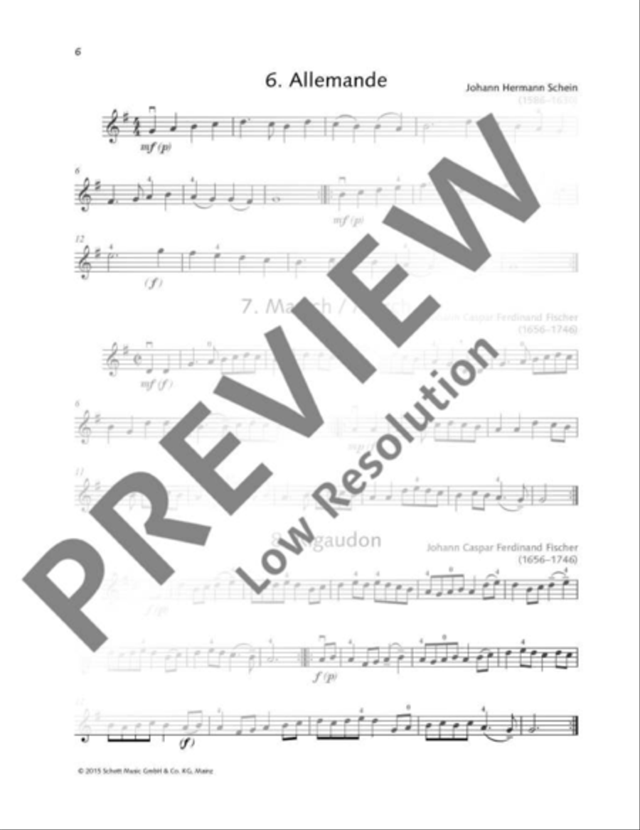 Classical Music for Children Violin scores gallery preview page 7