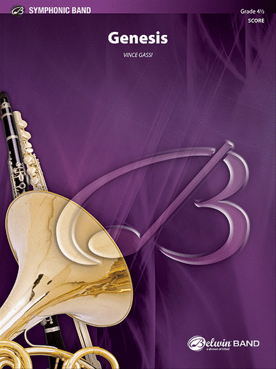 Genesis Concert Band scores gallery preview page 1