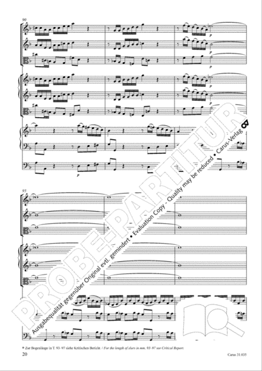 Soul and spirit are astounded (Geist und Seele wird verwirret) English Horn scores gallery preview page 21