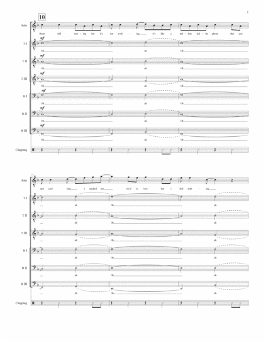 Feel Again TTBB scores gallery preview page 4