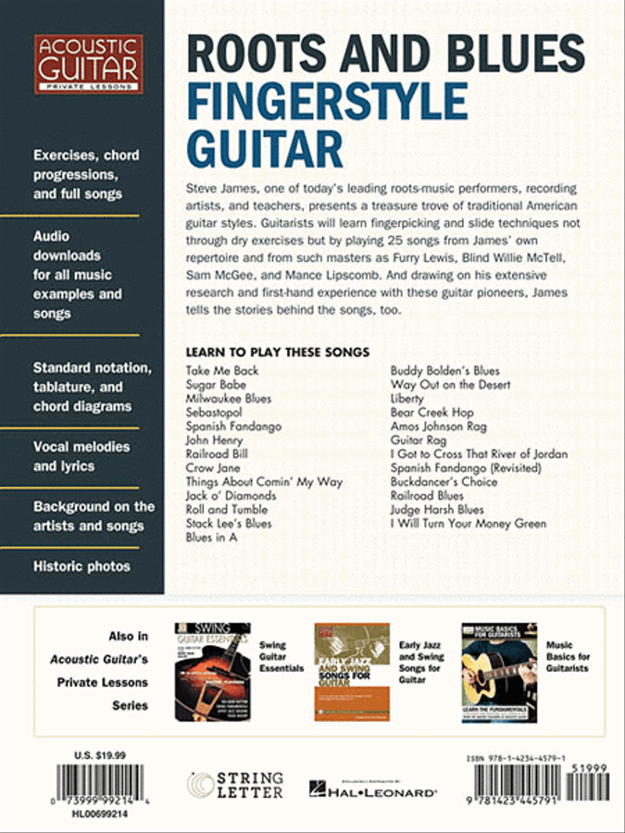 Roots & Blues Fingerstyle Guitar Acoustic Guitar scores gallery preview page 2
