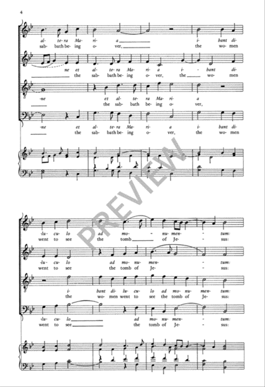 Maria Magdalene Maria Magdalene 4-Part scores gallery preview page 5