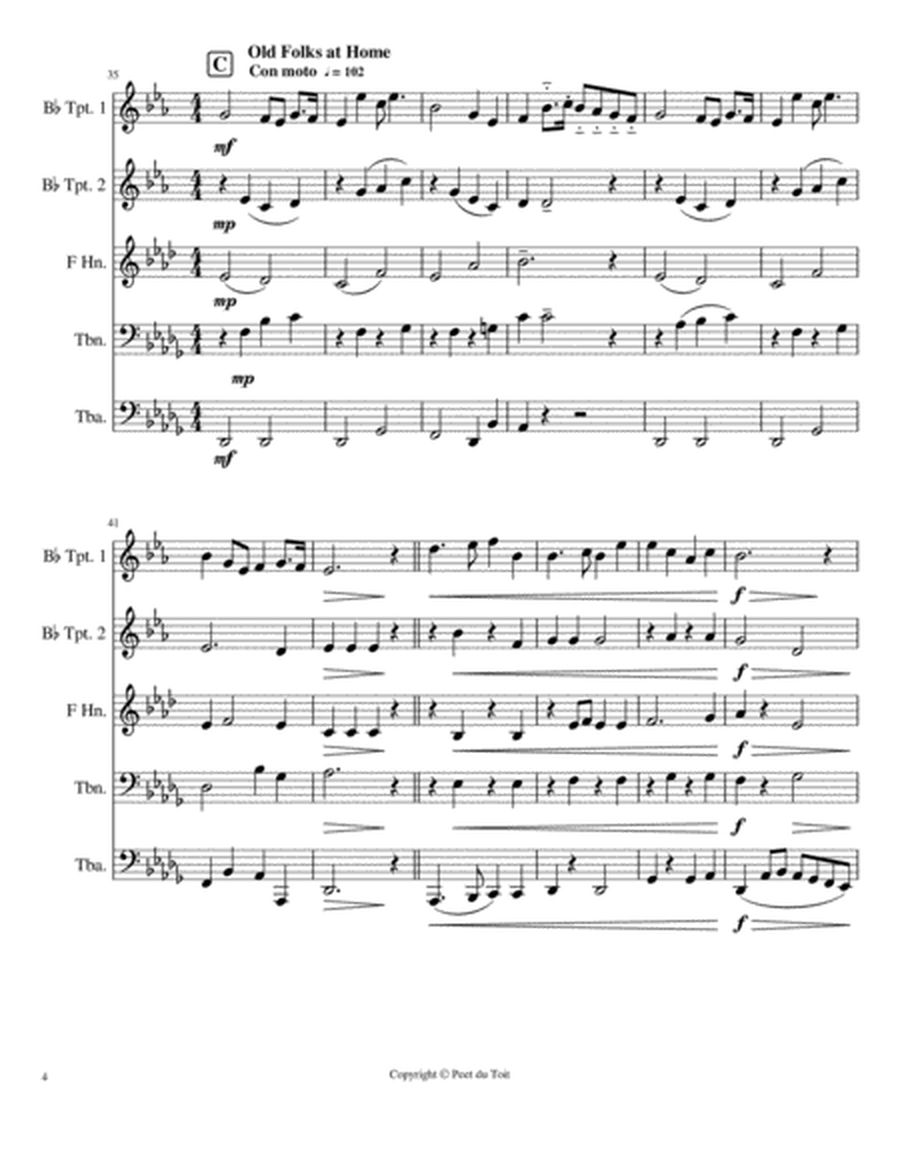 (British) Community Songs - 2nd Set (Brass Quintet) image number null