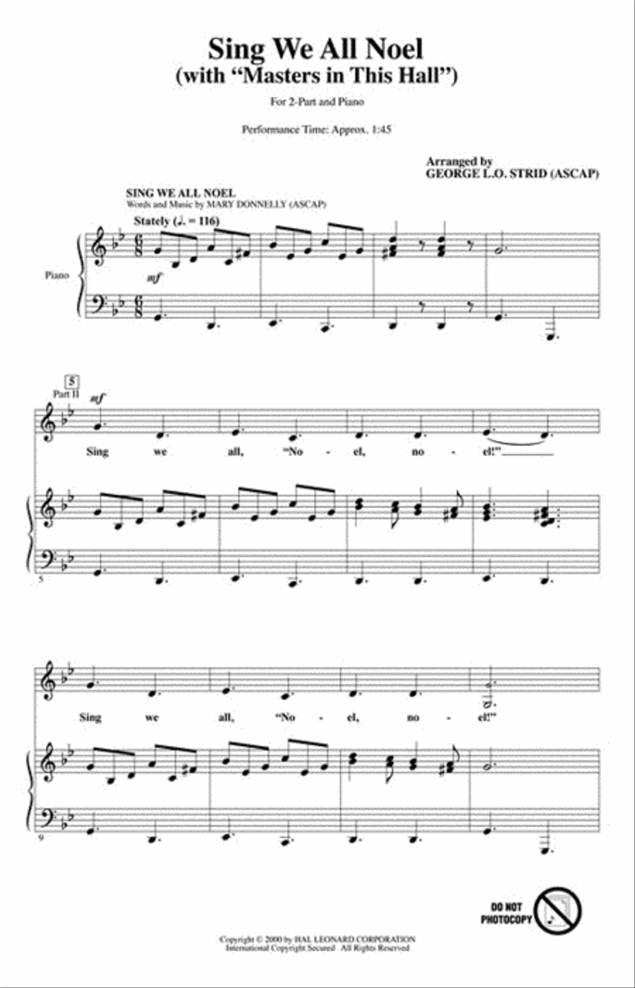 Sing We All Noel Sing We All Noel 2-Part scores gallery preview page 2