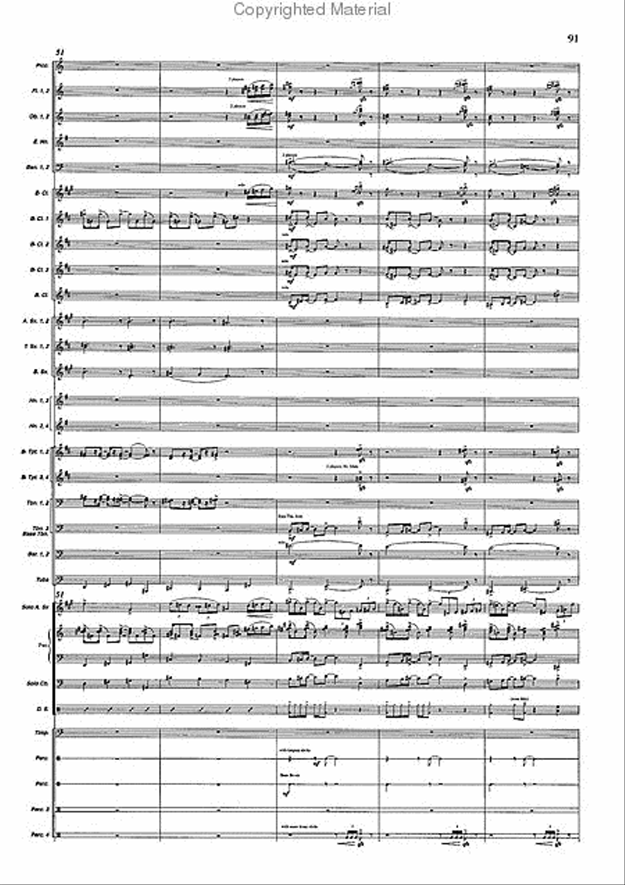 Concertango Concert Band scores gallery preview page 92