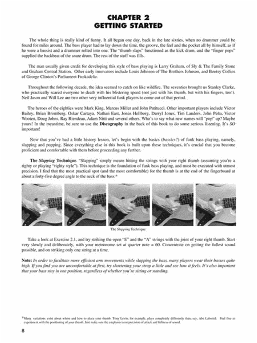 Funk Bass – 2nd Edition Bass Guitar Tablature scores gallery preview page 4