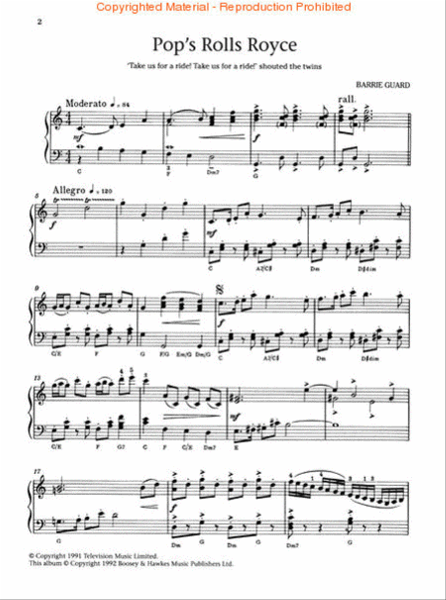The Darling Buds of May Piano Solo scores gallery preview page 2