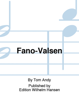Book cover for Fanø-Valsen