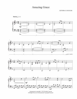 Amazing Grace - Modern Hymn Arrangement
