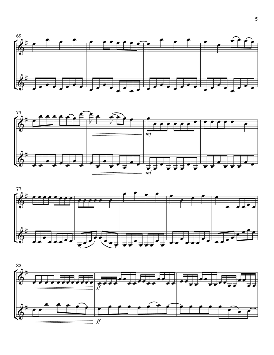 Enchanted String Duet scores gallery preview page 5