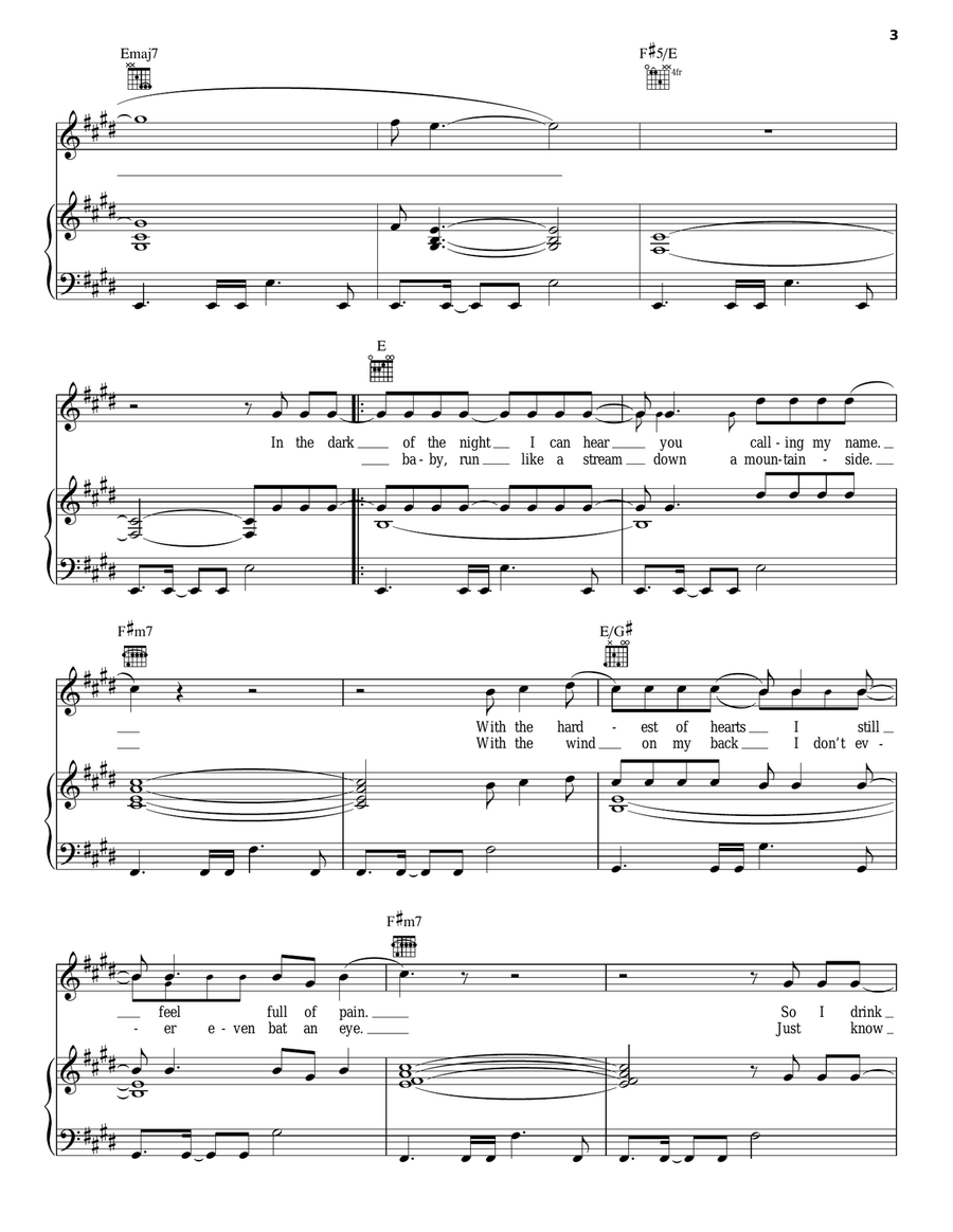 Revelry Revelry Piano, Vocal, Guitar scores gallery preview page 3