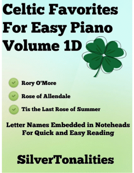 Celtic Favorites for Easy Piano Volume 1D Sheet Music