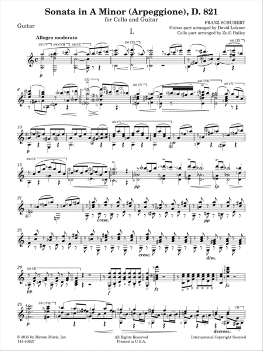 Sonata in A Minor (