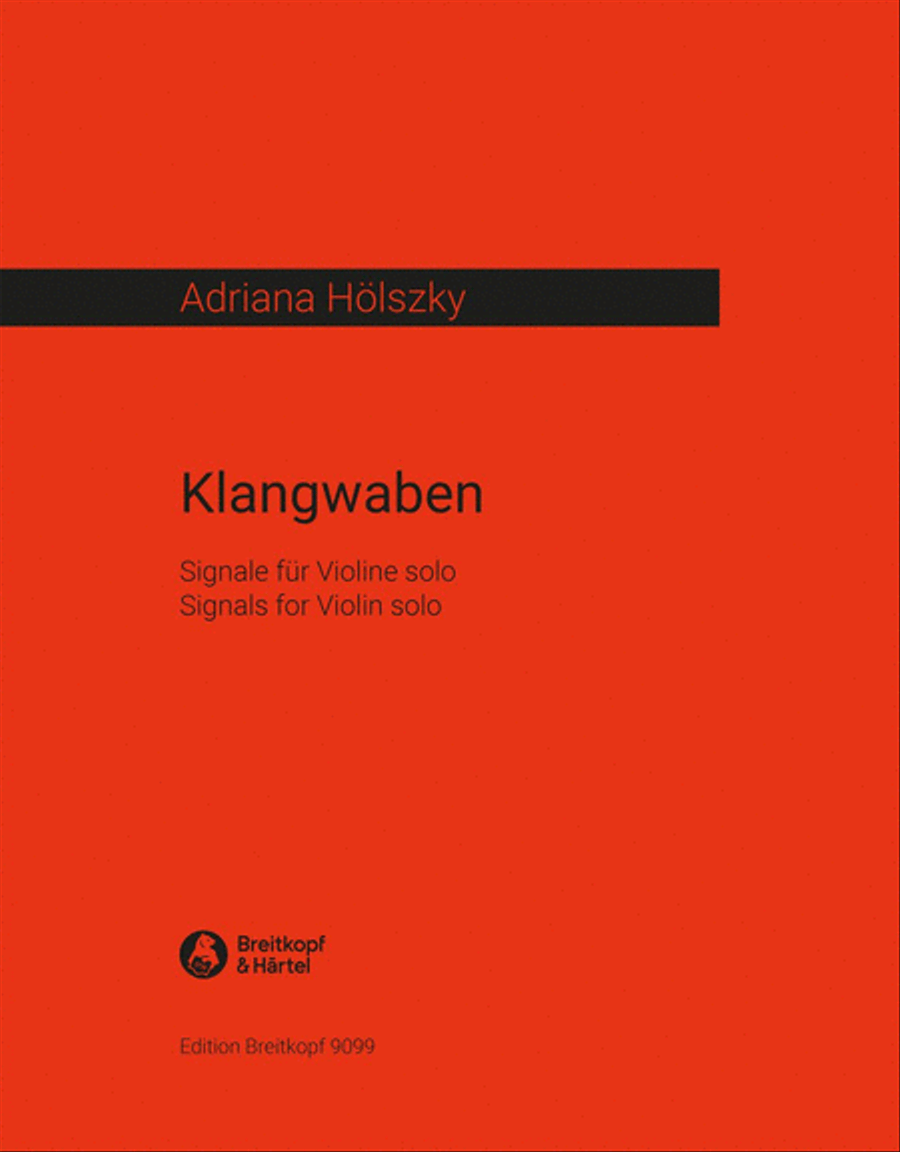 Klangwaben Violin Solo scores gallery preview page 1