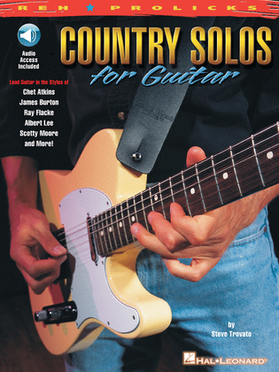 Book cover for Country Solos for Guitar