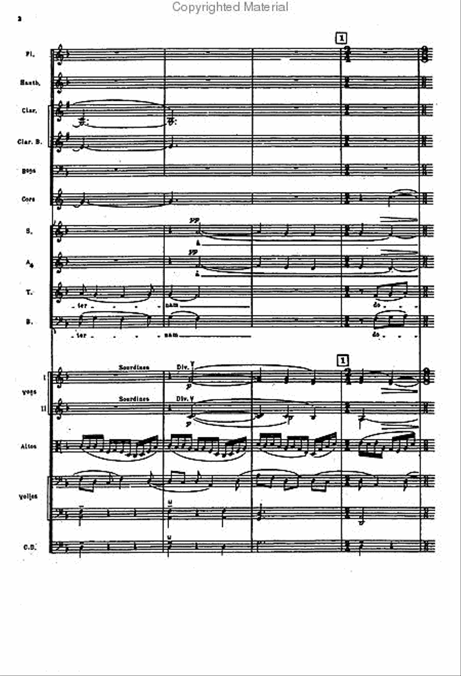 Requiem, Op. 9 Choir scores gallery preview page 3