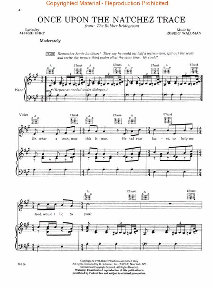 Robber Bridegroom Robber Bridegroom Voice scores gallery preview page 2