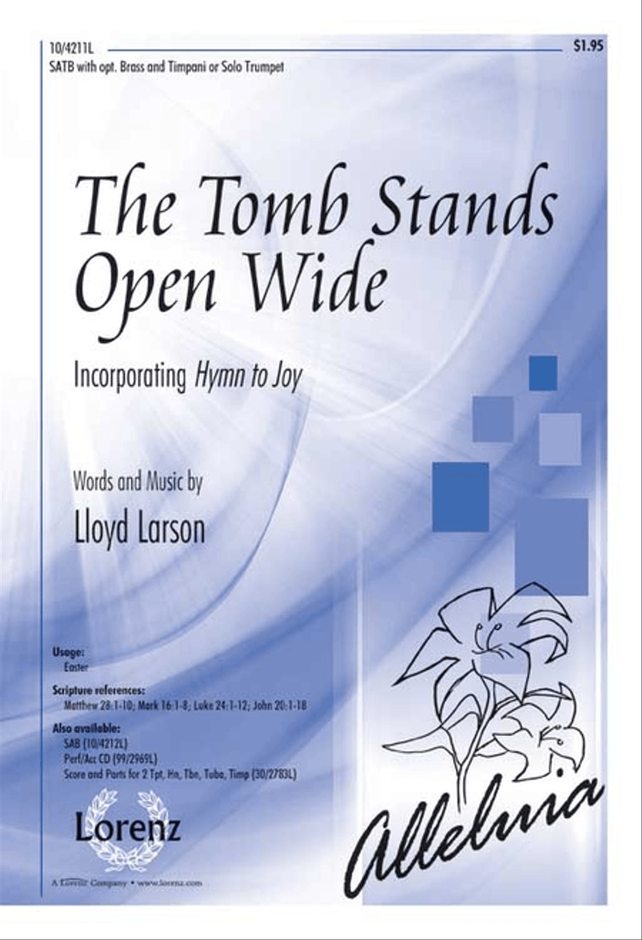 The Tomb Stands Open Wide 4-Part scores gallery preview page 1