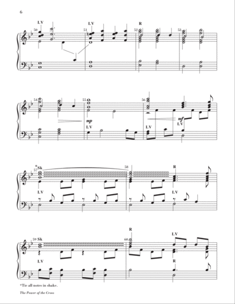 The Power of the Cross 3-Octaves scores gallery preview page 7