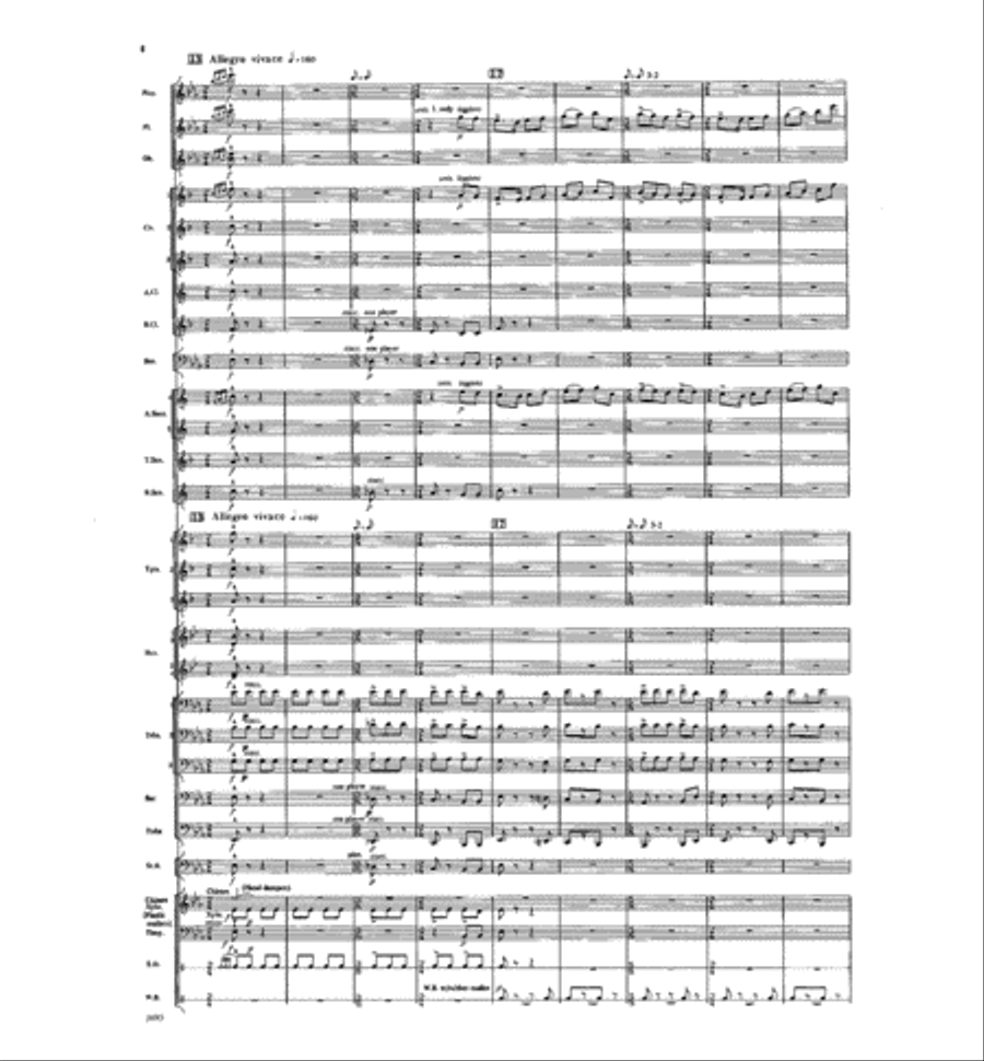 In All Its Glory Concert Band scores gallery preview page 4
