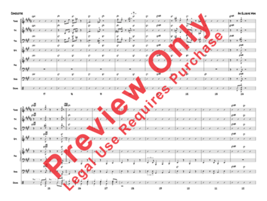 An Elusive Man Jazz Ensemble scores gallery preview page 10
