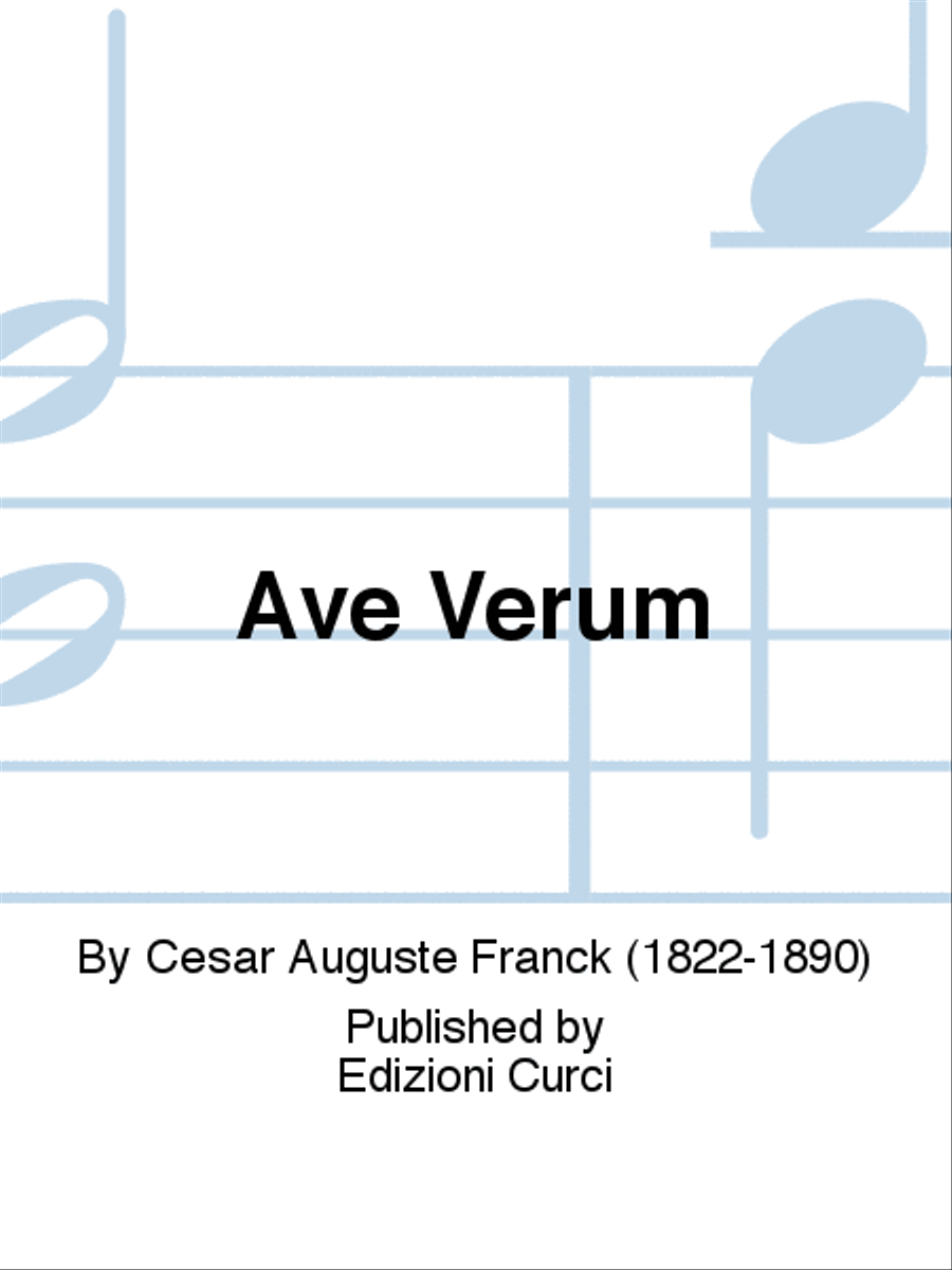 Ave Verum Voice scores gallery preview page 1