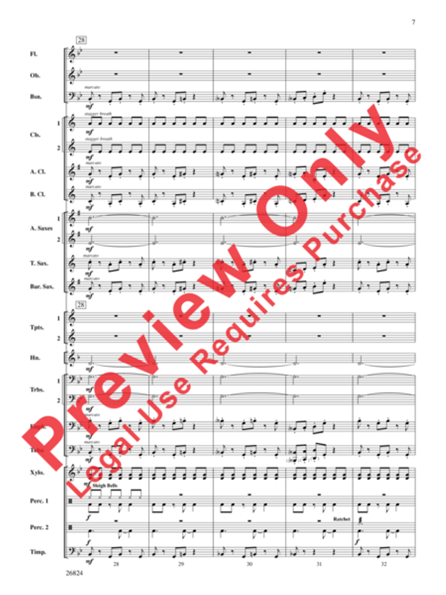 Contraption Concert Band scores gallery preview page 8